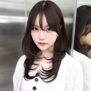 ロング カラー Nao/ 大宮/レイヤーカットのヘアスタイル