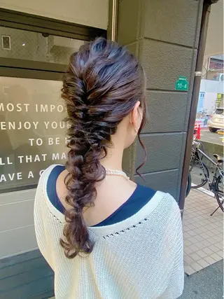 ヘアアレンジ 中富 🍪みなのヘアスタイル