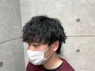 ショート パーマ メンズ ✨️ツイスパ波巻き特 化小杉澪生✨️のヘアスタイル
