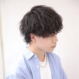 ショート カラー パーマ メンズ 【メンズ専門】 古田　隆悟のヘアスタイル