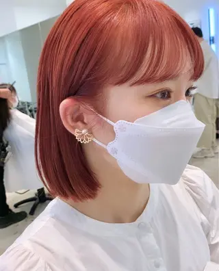 カラー 🎀縮毛矯正/ボブ /渋谷/MIKI🎀のヘアスタイル