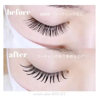 マツエク・マツパ REFLET ルフレのマツエク・マツパデザイン