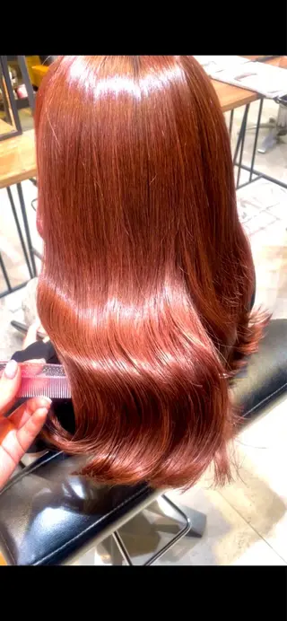 ミディアム カラー ヘアアレンジ ・˚✧すずね˚✧* lucia(ルチア)のマツエク・マツパデザイン