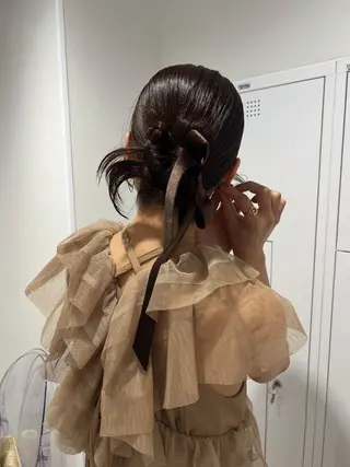 ロング ヘアアレンジ 🌷川崎/ボブ/ アレンジ/コトネ🌷のヘアスタイル
