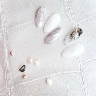 ネイル boite a bijoux Unaのネイルデザイン