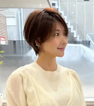 ショート 🫧似合わせショート イシダ🫧のヘアスタイル