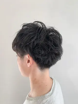 ミディアム パーマ 加藤 綾華のヘアスタイル