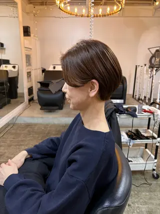 ショート fukuma hikariのヘアスタイル