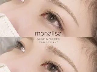 マツエク・マツパ MonaLisa 三宮kameiのマツエク・マツパデザイン