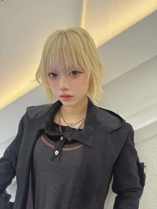 ショート カラー 💎透明感カラー特化 💎TAISEIのヘアスタイル