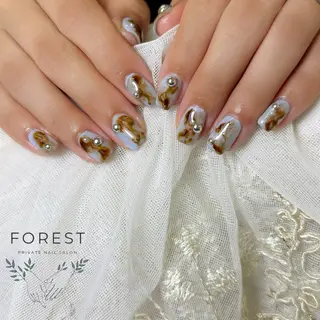 ネイル 白岡市篠津自宅 サロンForestのネイルデザイン