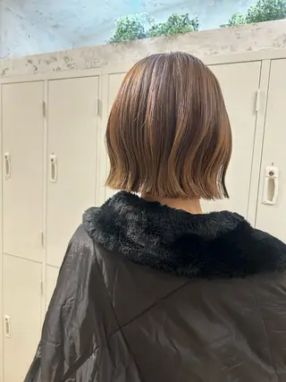 ショート 金山/ブリーチなし/ 透明感/ボブ/ゆうきのヘアスタイル