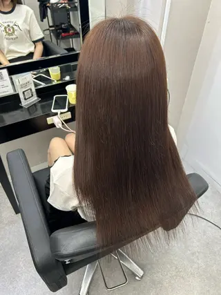 セミロング 馴染ませエクステ/ ヒロヤのヘアスタイル