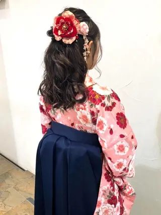 ヘアアレンジ 乳井 悠香のヘアスタイル