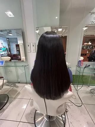 ロング 田邉 知樹のヘアスタイル