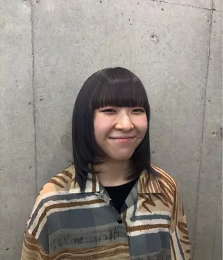 ミディアム 🛼ヘアメイクボブ 🍭yui :)のヘアスタイル