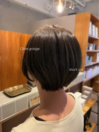 ショート カラー fuhcoh 小倉魚町店|守ひよりのヘアスタイル