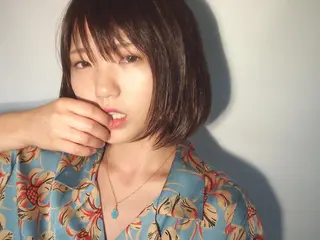 ショート カラーモデル募集中 美容室ハピスのヘアスタイル