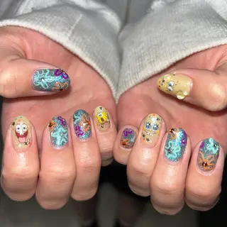 ネイル MODA MANAMIᵕ̈のネイルデザイン