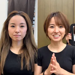 ショート 🌈銀座、ボブ ショート🌈にっしーのヘアスタイル