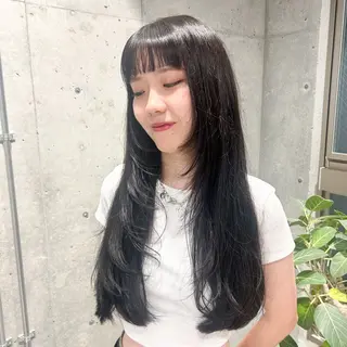 ロング 🤡暖色レイヤー 🤡みさきのヘアスタイル