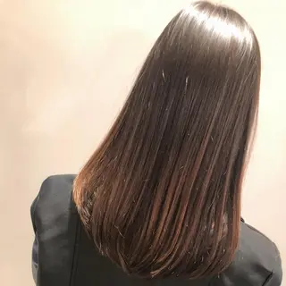 ロング 藤田 遼のヘアスタイル