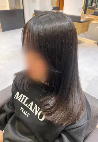 ミディアム 田中 もも🍑のヘアスタイル
