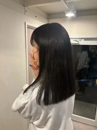 セミロング 🩵izu 🩵のヘアスタイル
