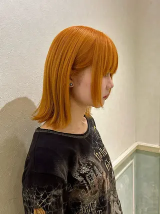 ミディアム カラー 艶感暖色カラー🥀/ レイヤー / れいかのヘアスタイル