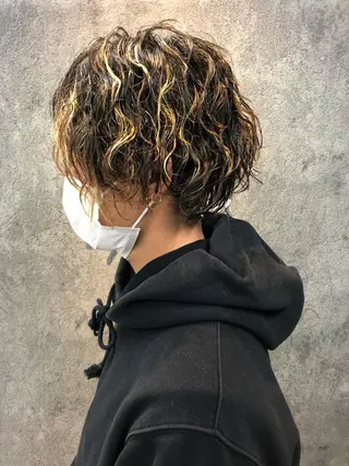 メンズ Noyヨシモト ヒロトのヘアスタイル