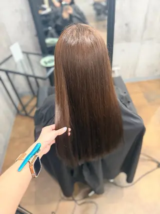 ロング カラー 🏆美髪矯正/ハイト ーン🪽erinaのヘアスタイル