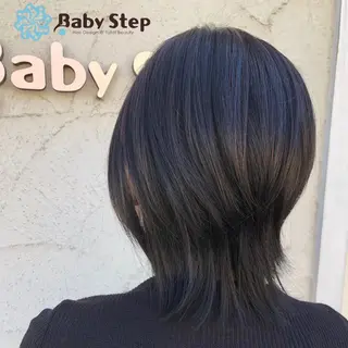 ミディアム カラー Baby Step ウエノのヘアスタイル