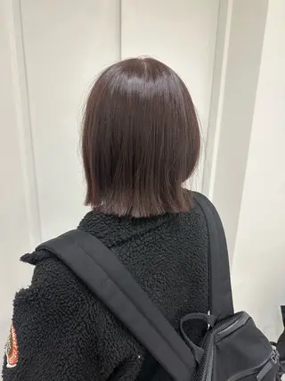 ショート カラー レイヤー/ナチュラル 💐nao.のヘアスタイル
