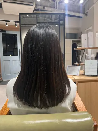 セミロング 武田 綺音のヘアスタイル