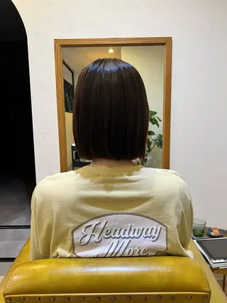 ミディアム 棚原 春奈のヘアスタイル