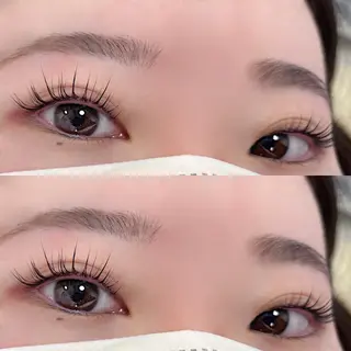 マツエク・マツパ 𝐒eek𝐃ea 🩰ㅤㅤ𝐘uiのマツエク・マツパデザイン