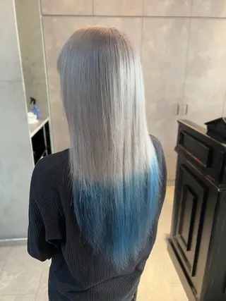 ロング カラー 🎀ハイトーン・艶 カラー HANA🎀のヘアスタイル