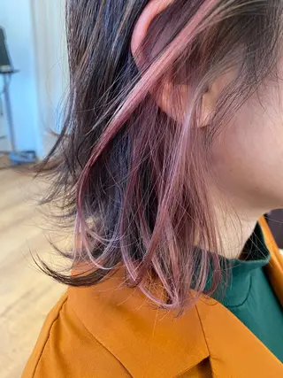 ショート ブリーチカラー 美髪矯正takaraのヘアスタイル
