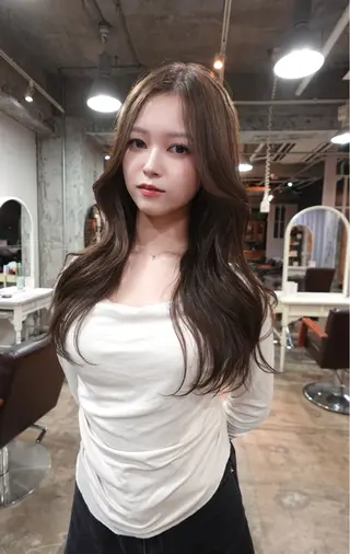 ロング 福岡美容室ハイトーン koudaiのヘアスタイル