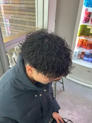パーマ メンズ パーマ支持率No.1 ❤️‍🔥安成弾のヘアスタイル