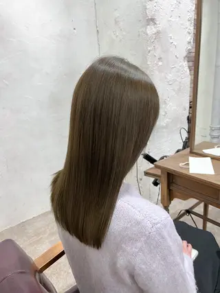 カラー ✨ブリーチなしカラー ×髪質改善✨松村 潤のヘアスタイル