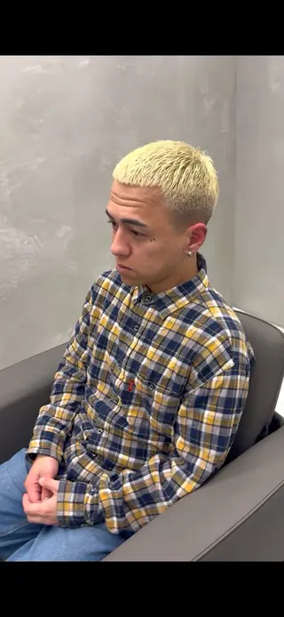 ショート メンズ sarmman スズキのヘアスタイル