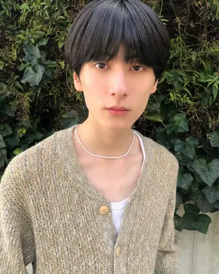 ショート メンズ🍃ナチュラル 韓国風ヘアRENのヘアスタイル