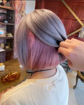 ショート カラー atelier Barocco所属・Barocco 🎀ヒメ🎀(19)のヘアスタイル