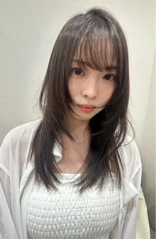 セミロング 中津 /kipi アカネのヘアスタイル