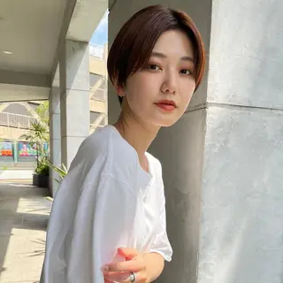 ショート 河原 亮のヘアスタイル