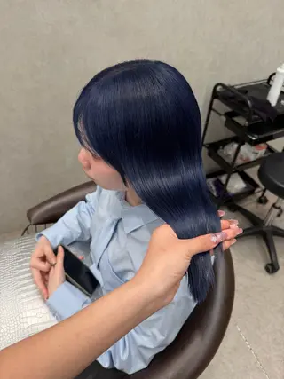 ロング karin ボブハイトーンのヘアスタイル