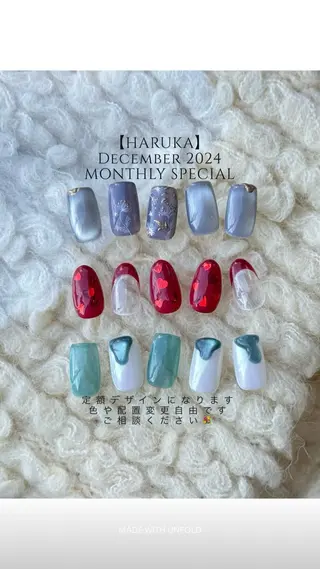 ネイル HARUKA ネイリスト福岡/薬院のネイルデザイン