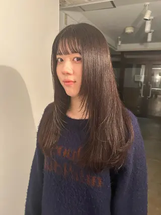 ロング kana shimizuのヘアスタイル