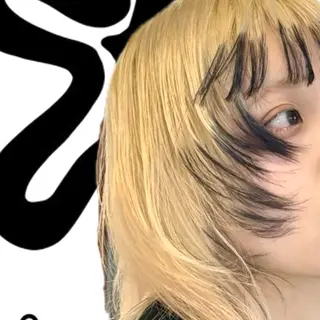 ミディアム カラー Rena✴︎トレンド ×スタンダードMIXのヘアスタイル
